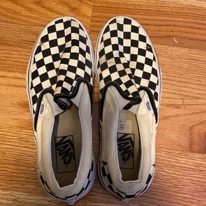 Checkered vans